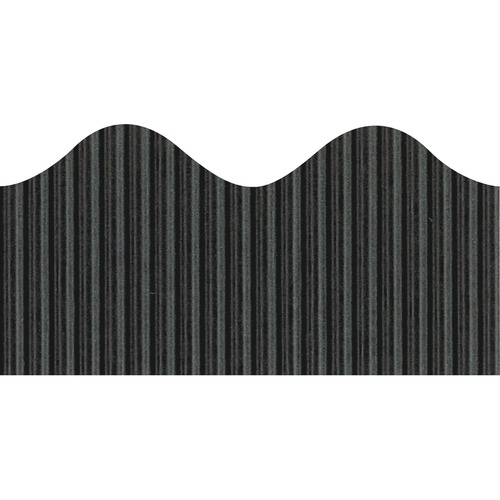 Decorative Border, Recyclable, 2-1/4"x50', Black