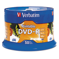 DVD-R Disc, 16X, 4.70GB, 50/PK