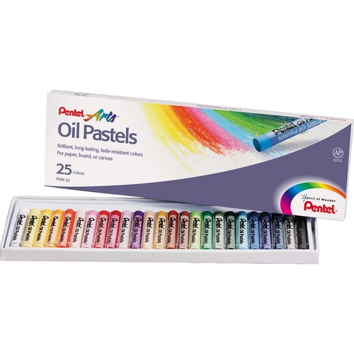 Oil Pastels, 25 Color Set