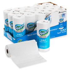 Prof Series Paper Towels, 2-Ply, 85Shts, 6RL/CT, White