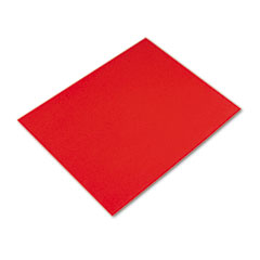 Poster Board, 4-Ply, 22"x28", 25/CT, Red