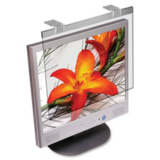 LCD Protective Filter, 17"-18 Monitor, Antiglare, Silver
