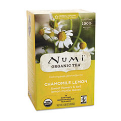 Herbal Tea, Organic, 18 Bags/BX, Chamomile Lemon