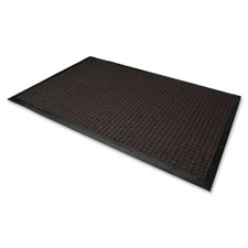Waterguard Floor Mat, 3'x10', Brown