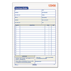 Purchase Order Book, Cbnless,2-Parts, 5-9/16"X7-15/16",50/Bk