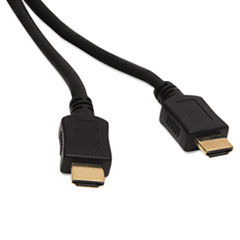 Gold Digital Video Cable, HDMI, 10', Black
