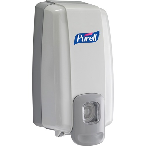 Hand Sanitizer Dispenser, Wall-Mount, 1000ml, Gray