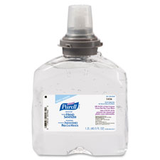 Purell Refill, for TFX Dispenser, 1200ml, 4/CT, Clear