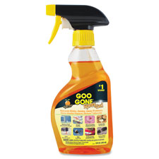Goo Gone Spray Gel, 12oz., 6/CT, Orange