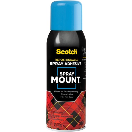 Spray Mount Adhesive, Repositionable,10.25 oz.