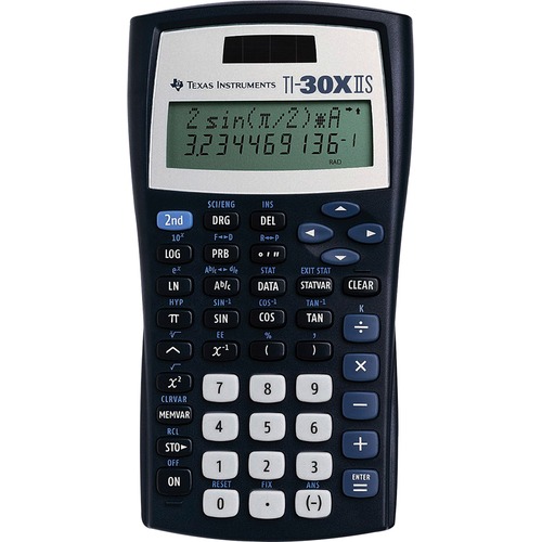 Scientific Calculator, Dual Power,2Line, 3-1/5"x6-1/10"x3/4"