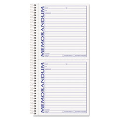 Memo Forms Book, 2-Part, Perforated, 11"x5-1/2", 100 Sets