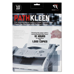 Paper Path Cleaning Sheets, 10/PK