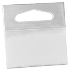 J-Hook Hang Tags, With Delta Punched Holes, 2"x2"