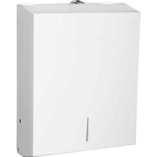Towel Dispenser, Metal, 13-1/2"x4-1/4"x11", White