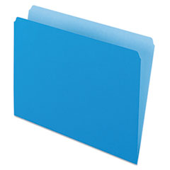 File Folder, Straight Tab Cut, Letter-Size, 100/BX, Blue