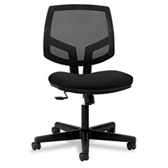 Mesh Task Chair,Synchro Tilt,25-3/4"x25-3/4"x38-1/2",Black