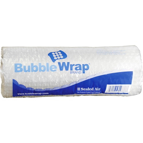 Bubble Cushioning Material, 12"x10' Roll, 3/16" Bubble, CL