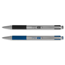 Ballpoint Pen,Retractable,Refillable,0.7mm,2/PK,Blue Ink