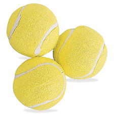 Tennis Ball, 3/PK, Yellow