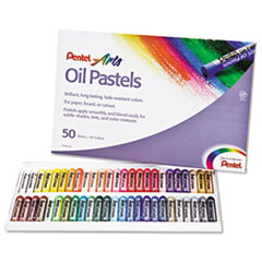 Oil Pastels, 50 Color Set