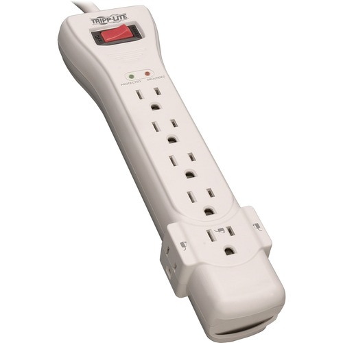 Surge Protector, 7 Outlet, 2160 Joules, 7' Cord, White
