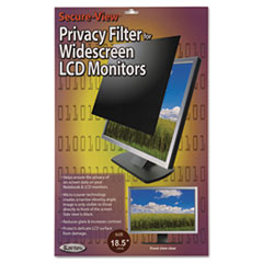 LCD Privacy Filter, F/ 18.5" Widescreen 16to9 Ratio