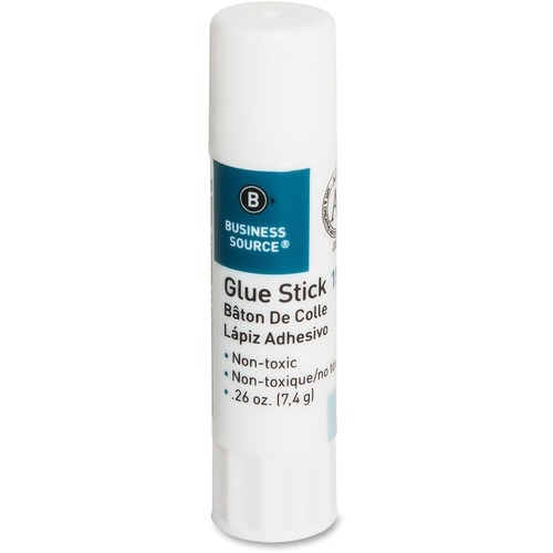 Glue Sticks, Permanent, Value Pack, .26 oz., 18/PK, Clear