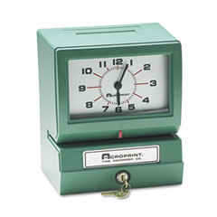 Electric Print Time Recorder,Records Month/Date/Hour/Minutes