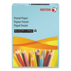 Multipurpose Pastel Paper, Ltr, 20lb, Blue