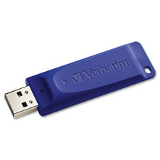 USB Flash Drive, 128BG, 2/5"Wx2-1/4"Lx3/4"H, BE