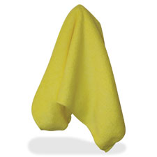Microfiber Duster Cloths, 12/BG, Yellow