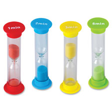 Small Sand Timers Combo Pack, 4/PK, Multi