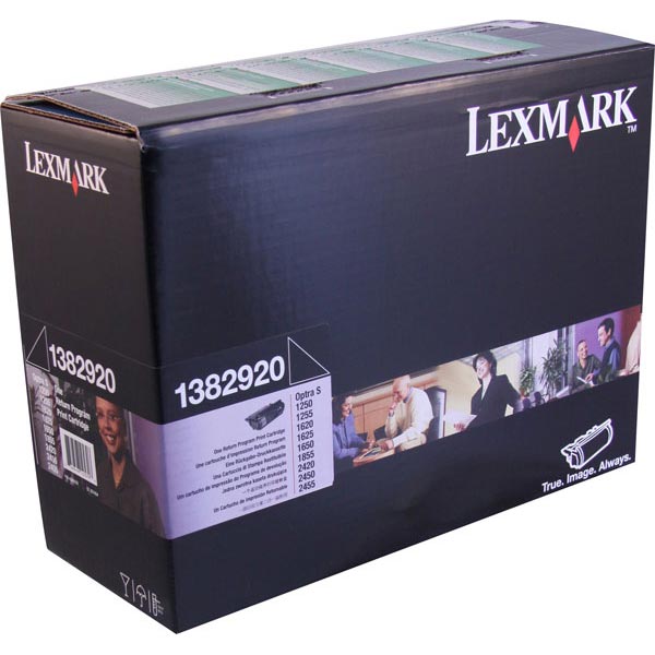 Genuine OEM Lexmark 1382920 Black Return Program Toner (7500 page yield)
