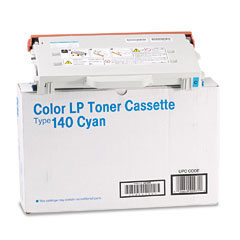Genuine OEM Ricoh 402071 (Type 140) Cyan Toner Cartridge (6500 page yield)