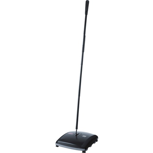 Floor/Carpet Sweeper, 9-1/2"x10-1/2"x44", Black