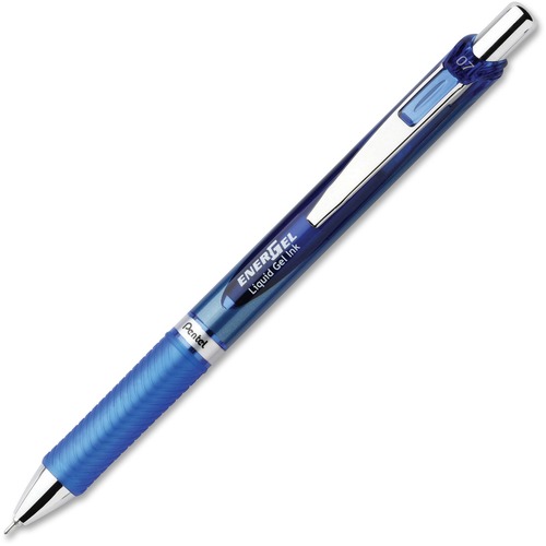 Gel Pen,Retractable/Refillable,Metal Tip.7mm,BE/BE Ink