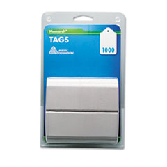 Refill Tags, f/Tag Attacher, 1-1/8"x1-3/4", 1000/PK, White