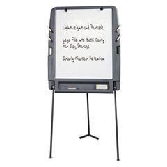Portable Flipchart Easel,w/Dry-erase Surface,35"x73",CCL