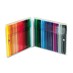 Color Pen Set, Water-based, Fiber Tip, 36/ST, Assorted