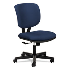 Task Chair, Tilt, Fabric, 25-3/4"x25-3/4"x40", Navy