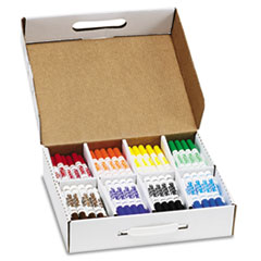 Washable Markers,Master Pack,Bullet,25/Color,200/CT,AST