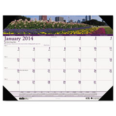 Desk Pad, "Gardens", 12 Months, Jan-Dec, 22"x17"