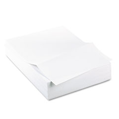 3-2/3" Perforated Office Paper, LTR, 20 lb, 500/RM, White