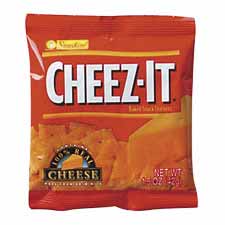 Cheez-It Crackers, 1.5 oz., 8/BX, Yellow Cheese