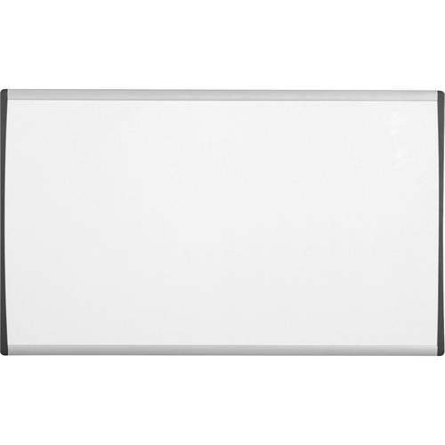 Magnetic Dry-Erase Board,Adjust. Clips,24"x14",Silver Frame