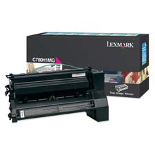 Genuine OEM Lexmark C780H1KG High Yield Black Return Program Print Cartridge