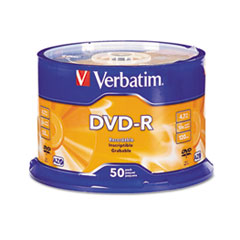 DVD-R, 16X Speed, 4.7GB, F/Recoreders/Drives,Branded, 50/PK