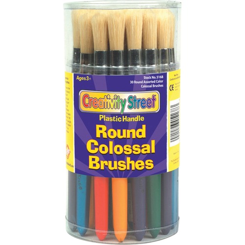 Wood Brushes, 30/ST, Assorted