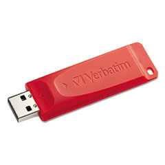 USB Flash Drive,w/Retract Connector/Security Feature,64GB,RD